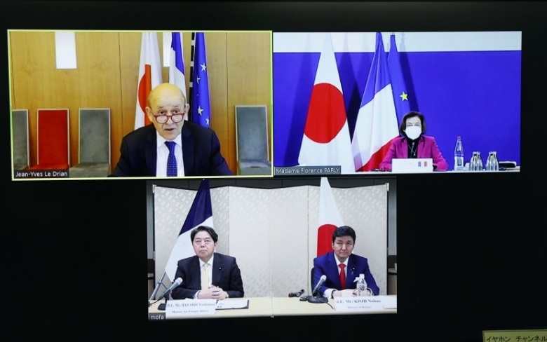 Nhật Bản, Pháp tăng cường hợp tác trong lĩnh vực an ninh quốc phòng